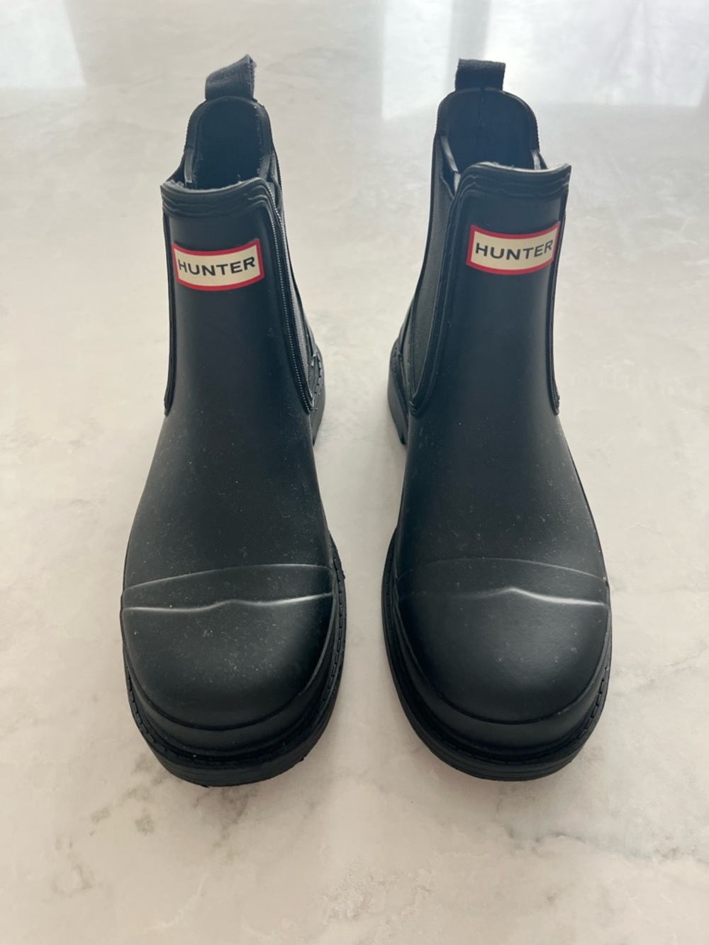 Hunter Black Chelsea Waterproof Boots